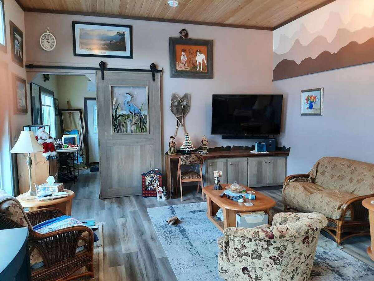 Looking west...great room