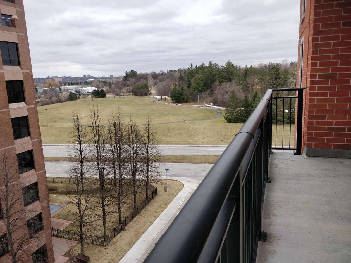 View from the balcony (Dow's Lake at a distance)