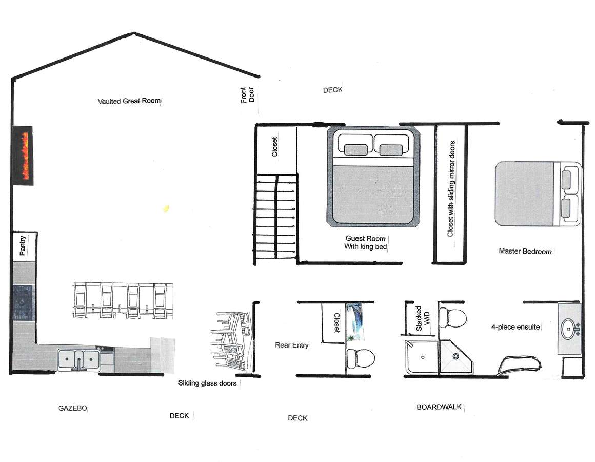 Floor Plan of main floor