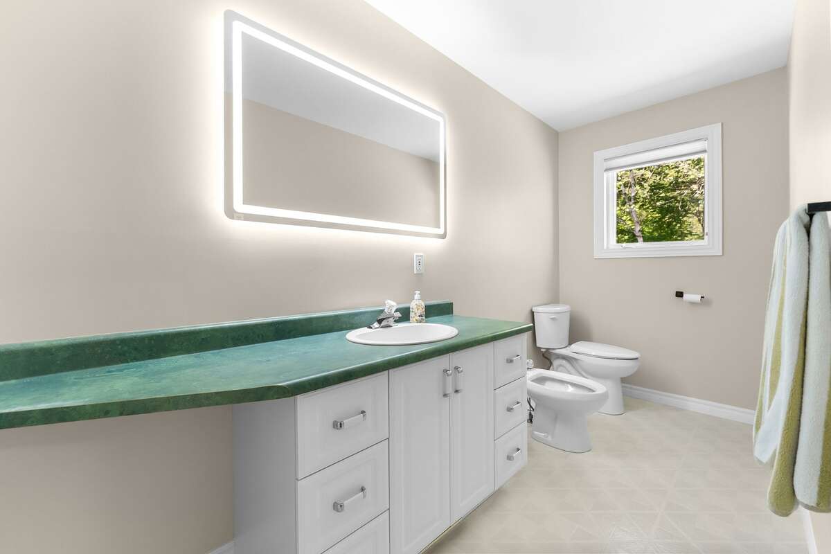 Ensuite with bidet