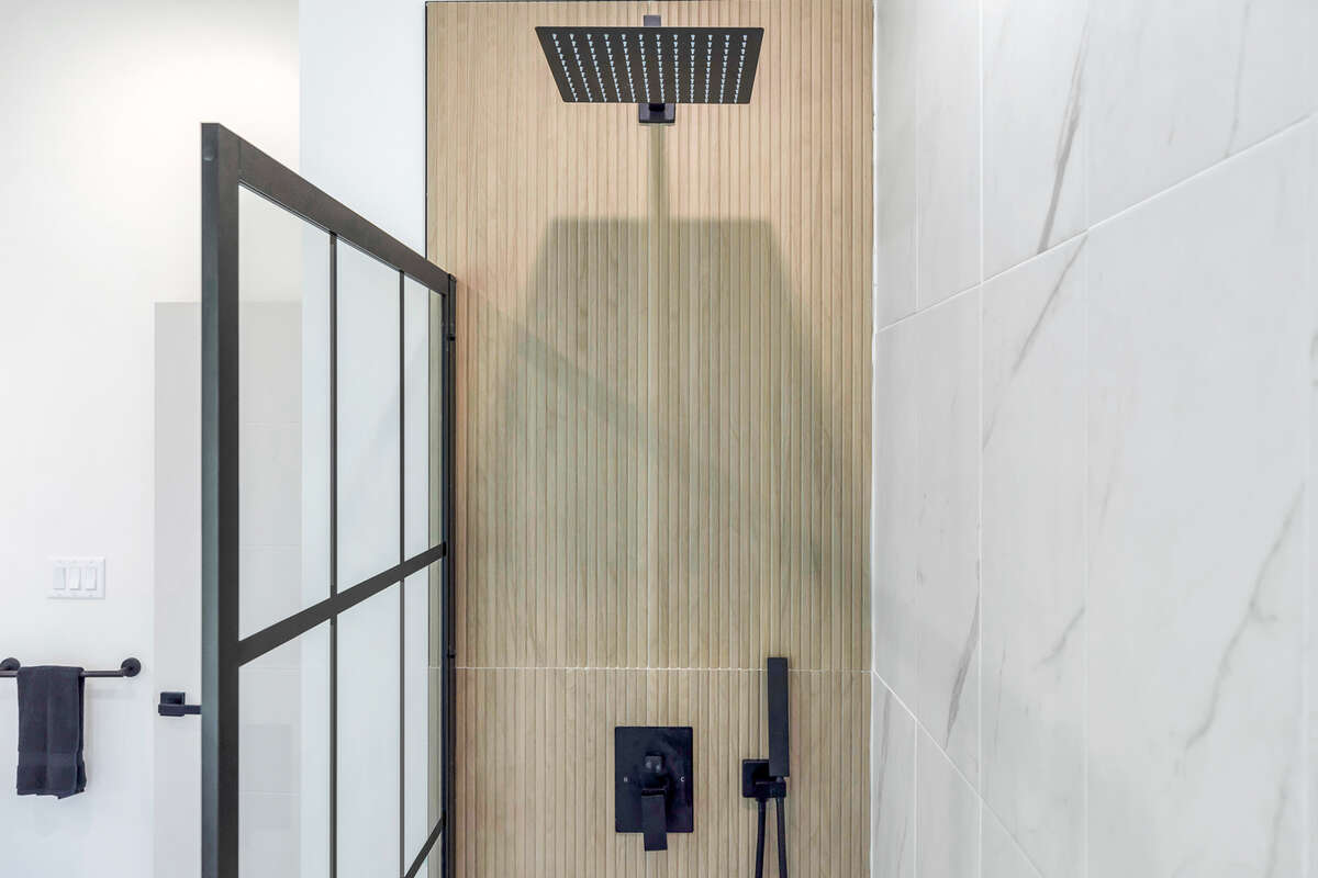 Primary ensuite walk-in shower