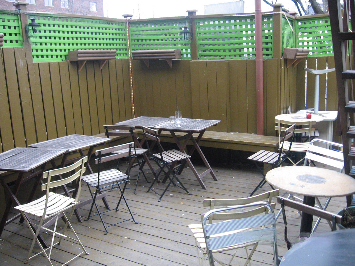 2nd floor back patio