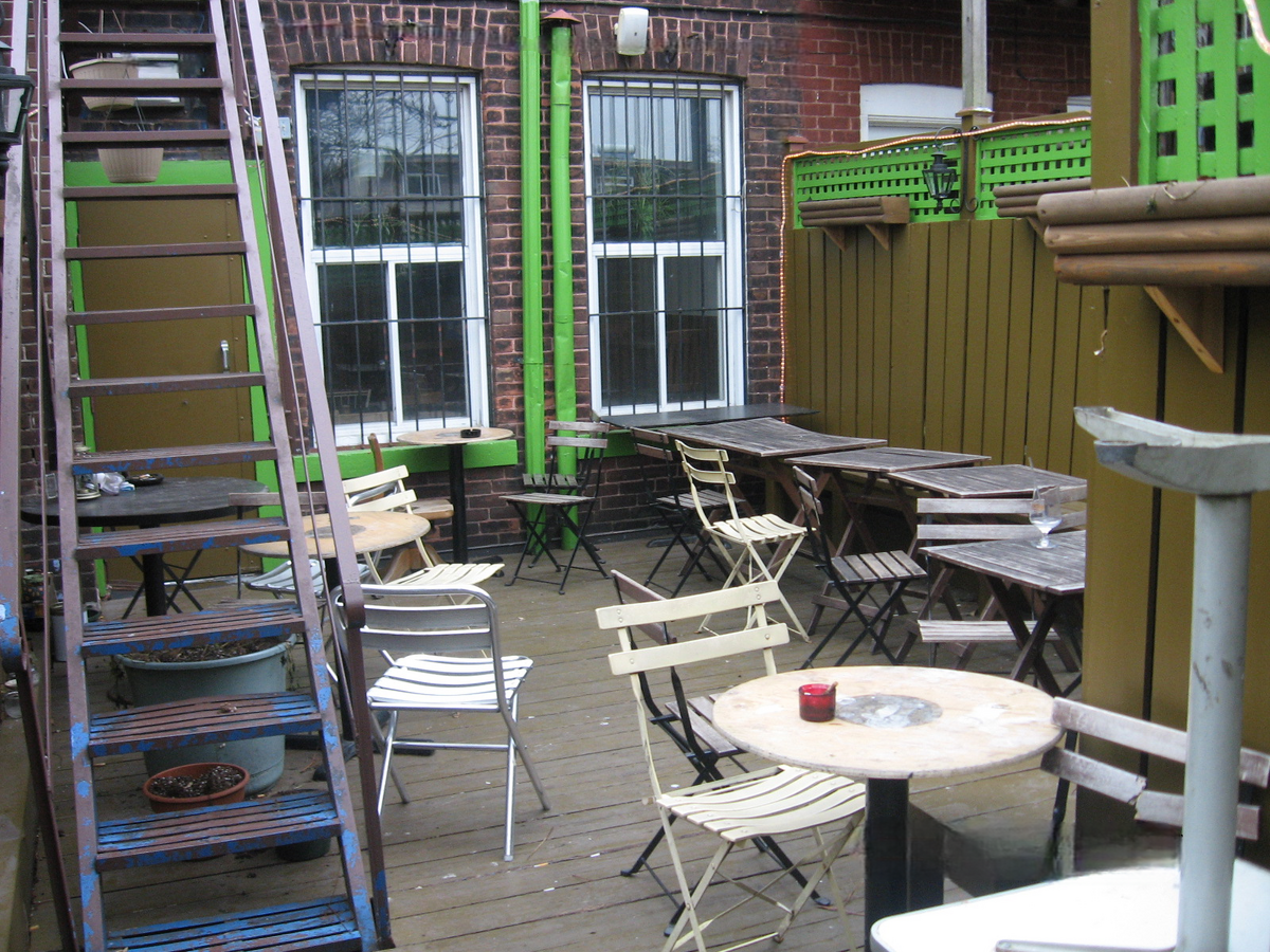 2nd floor back patio