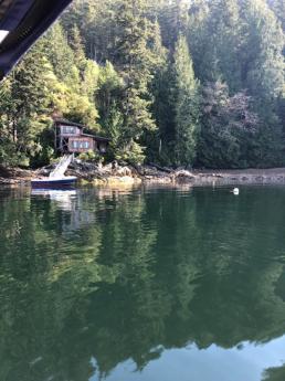 Waterfront Property / Cottage / Land with Building(s) / Recreational Property / Waterfront Acreage For Sale in Powell River, BC - 1 bdrm, 1 bath (Lot 7 St Vincent Bay)